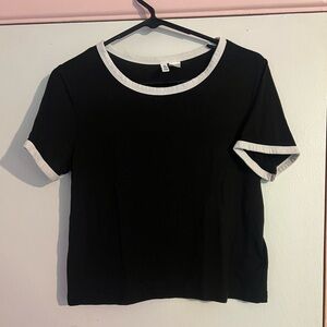 Black and White Women's Top